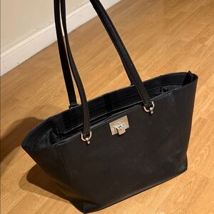 Michael Kors MK Black Tote Bag